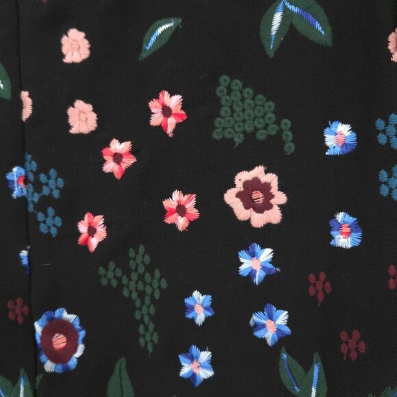 Zara mini dress floral embroidery Size L - Picture 11 of 11